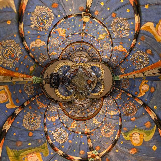 360 panorama: Église Saint-Yves, La Roche-Maurice 29800