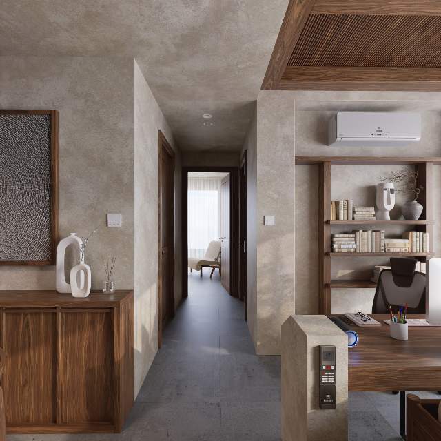 360 panorama: interior scene