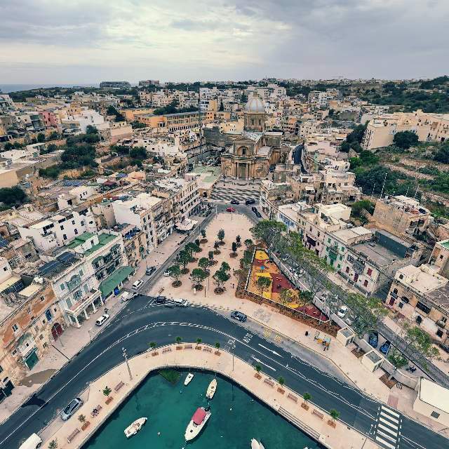 360 panorama: Kalkara Harbour, Malta