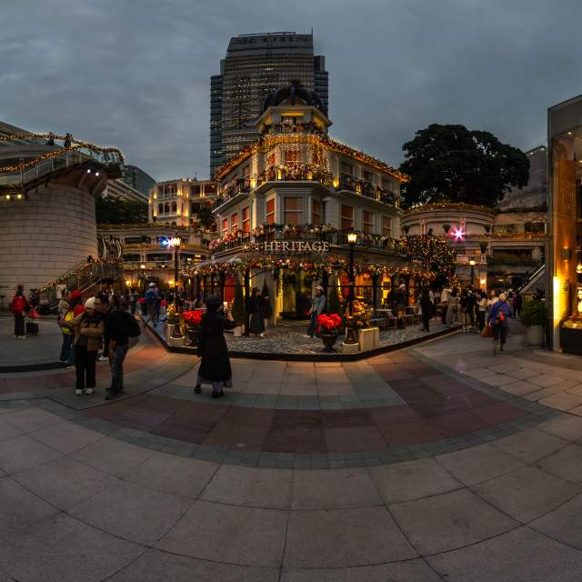 360 panorama: 1881 Heritage Christmas Decorations(1881 Heritage聖誕裝飾), Tsim Sha…