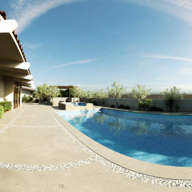 73880 FLAGSTONE LN - Outdoor living pool project