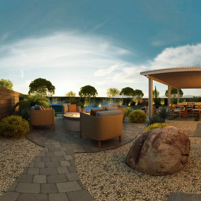 401 VIA MILANO - Luxury residential pool design