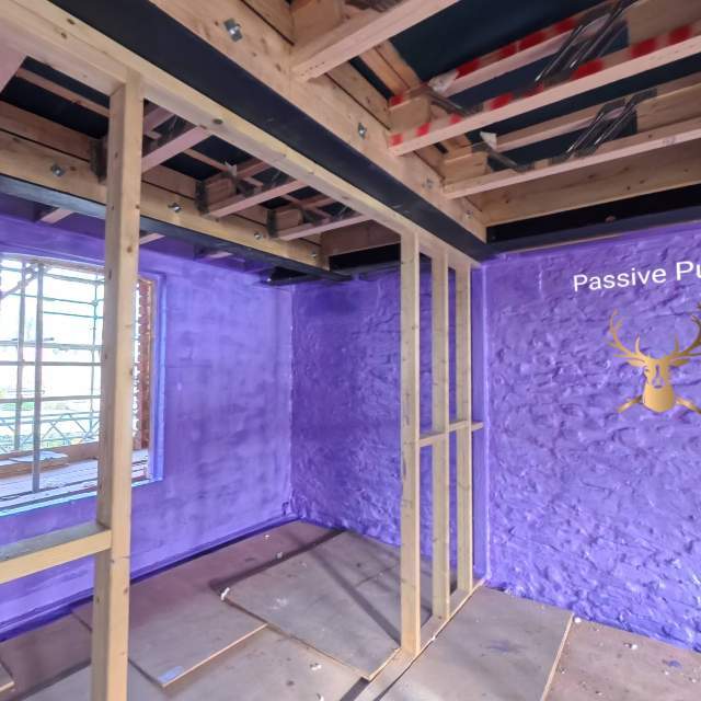 Passive Purple retrofit — airtight without stripping back to brick — 360 degree site image