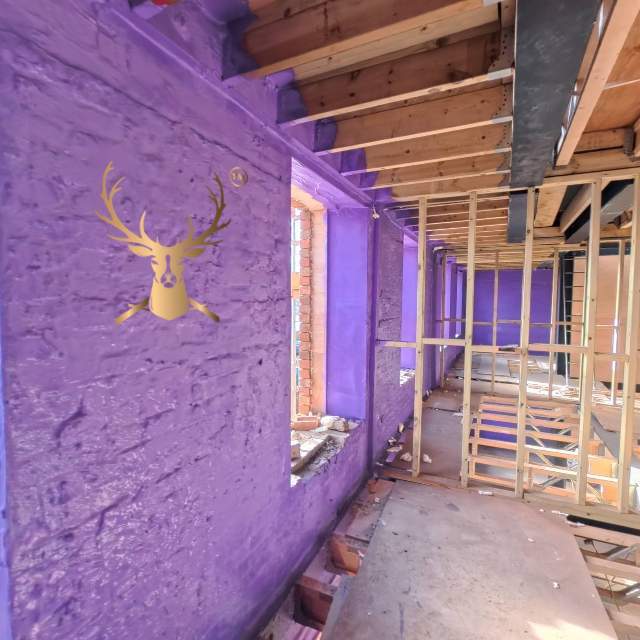 Retrofit vapour control and airtightness — 360° site walkthrough — 360 degree site image