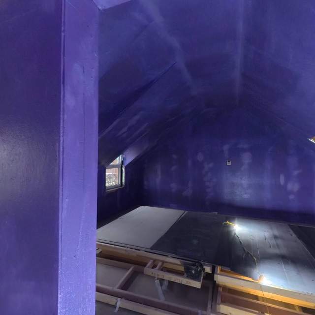 Passive Purple — liquid airtight vapour control membrane in 360° — 360 degree site image